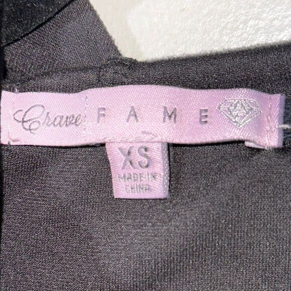 Crave Fame Black Velvet Bomber Jacket - Picture 2 of 10